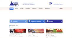 Desktop Screenshot of congressprague.cz